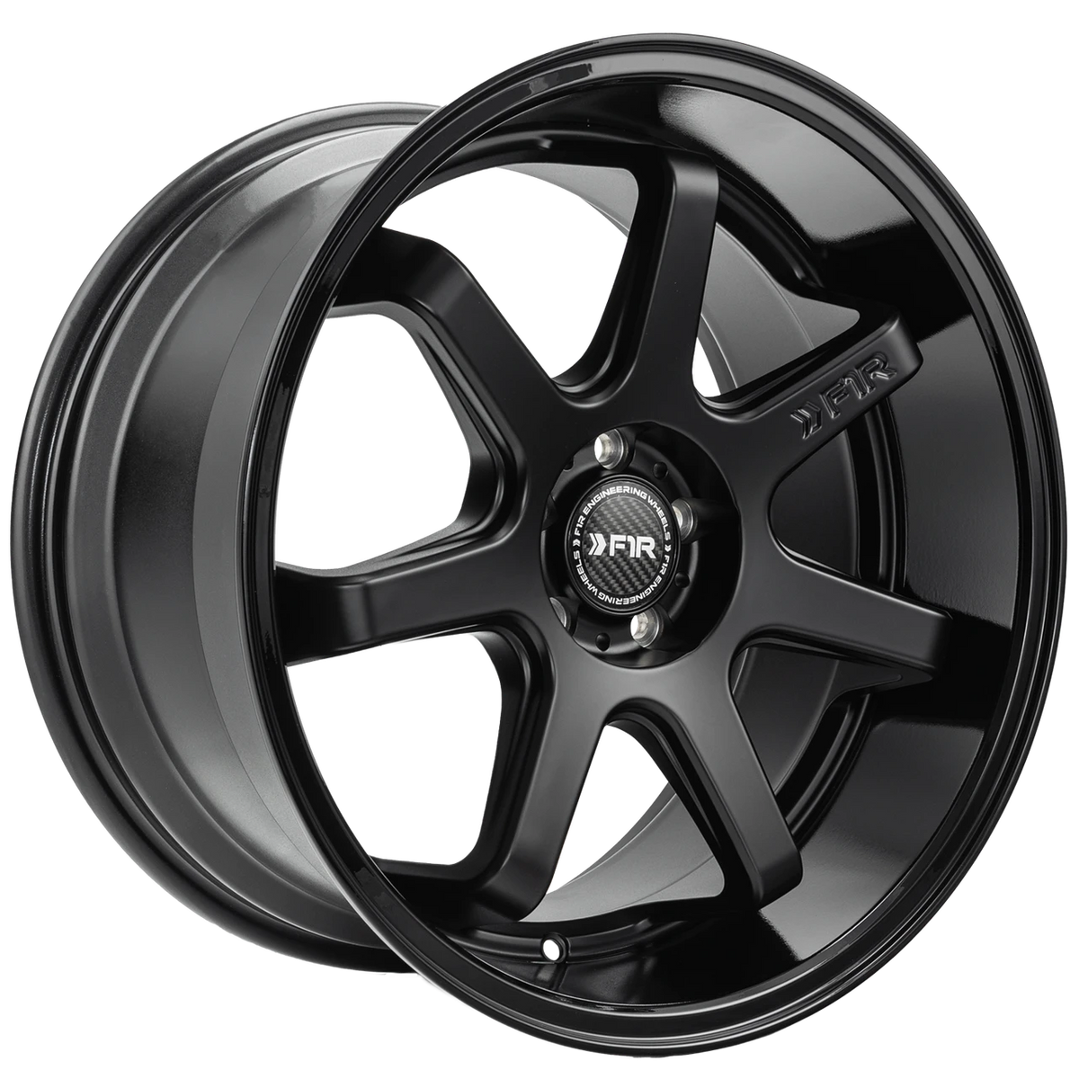 F1R FC7 18X9.5 5X114.3 ET38 MATTE BLK