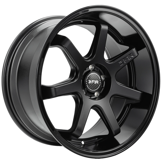 F1R FC7 18X9.5 5X114.3 ET38 MATTE BLK