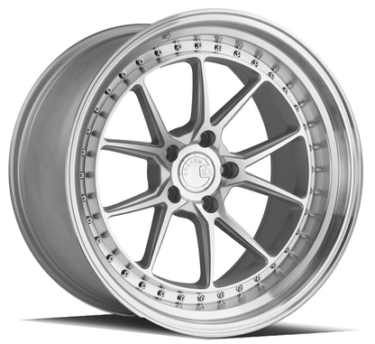 Aodhan DS08 18X9.5 5X4.5 ET30 SILVER MACHINED