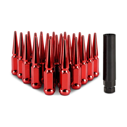 Mr. Lugnut 12x1.5 RED SPIKE LUG NUTS
