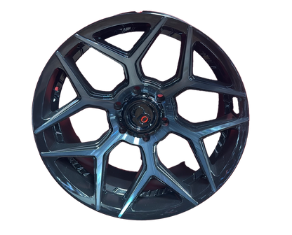 Morpheus Wheels M01 20X10 6X139.7 -20 106.1 GL-BLK MACHINED