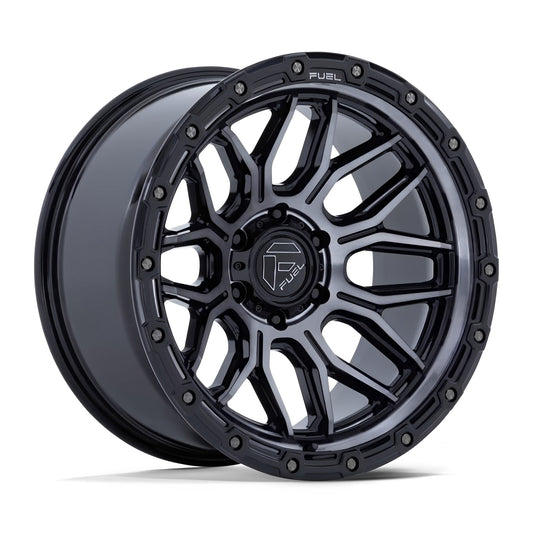 FUEL SURGE 20X10 8X6.5 -18MM G-BLK-MACHINED-GTCC