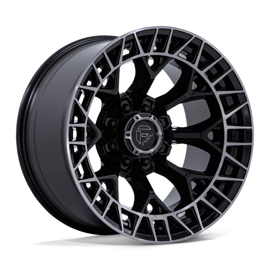 FUEL CHARGER 22X12 6X5.5 106 -44 G-BLK MACHINED