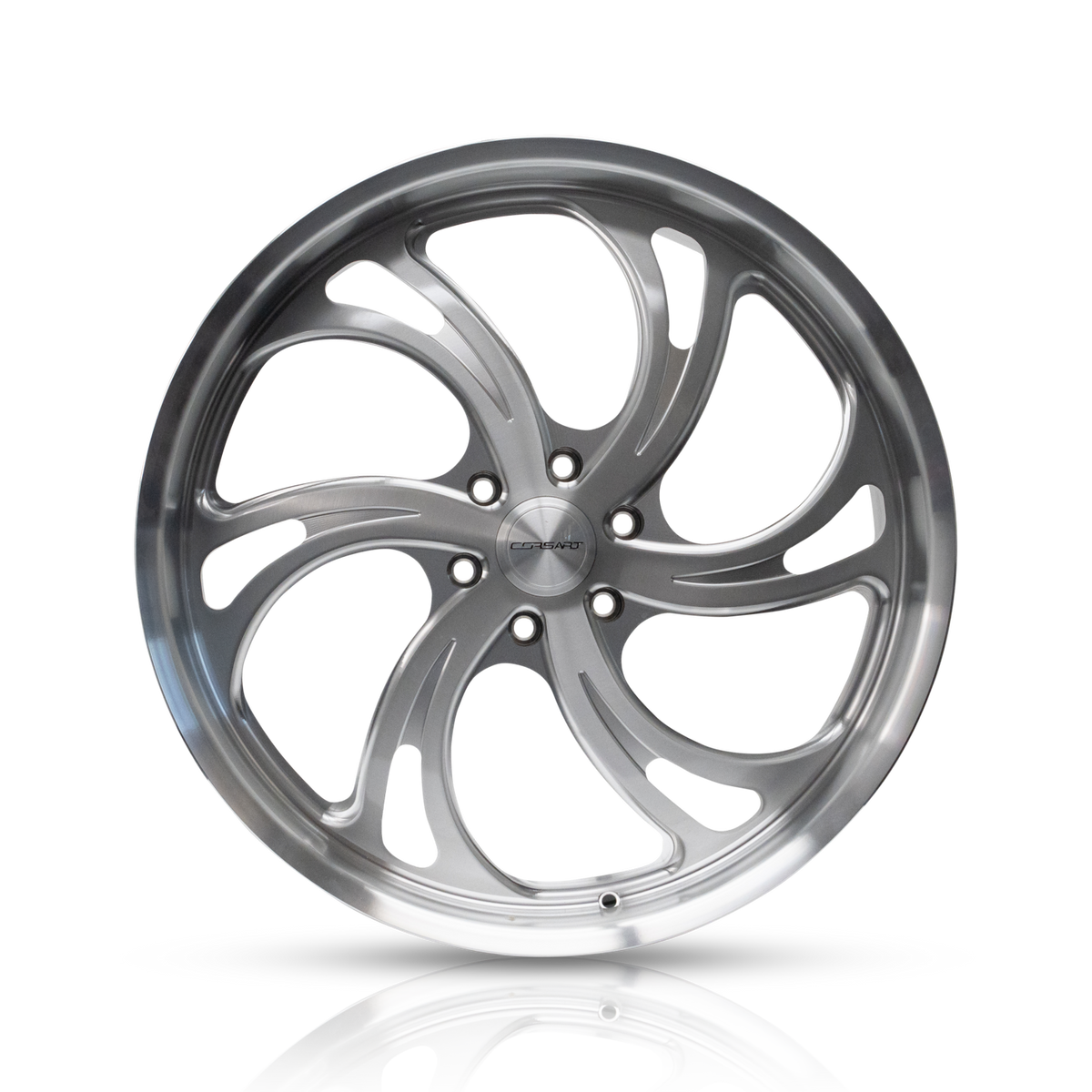 Corsart Argon R501 Staggered 24X9 24MM/ 24X10.5 38MM G-BRUSHED MILLED ...