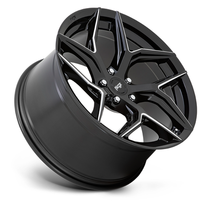Niche Torsion 20X9 5X115 71.6 GL-BLK MACHINED 18MM