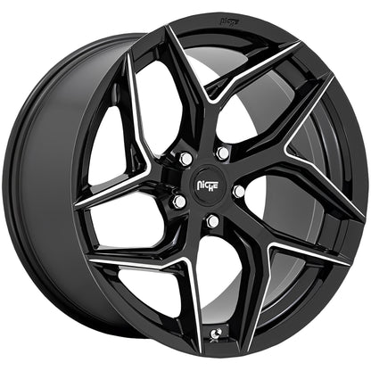 Niche Torsion 20X9 5X115 71.6 GL-BLK MACHINED 18MM