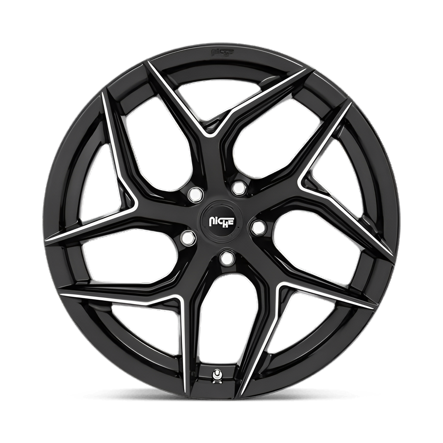 Niche Torsion 20X9 5X115 71.6 GL-BLK MACHINED 18MM