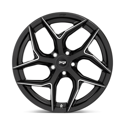 Niche Torsion 20X9 5X115 71.6 GL-BLK MACHINED 18MM