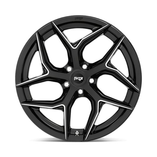 Niche Torsion 20X9 5X115 71.6 GL-BLK MACHINED 18MM