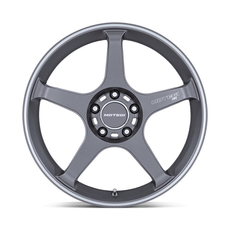 Motegi Battle V 18X9.5 5X4.5 72 +25 GUNMETAL MACHINED LIP