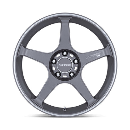 Motegi Battle V 18X9.5 5X4.5 72 +25 GUNMETAL MACHINED LIP