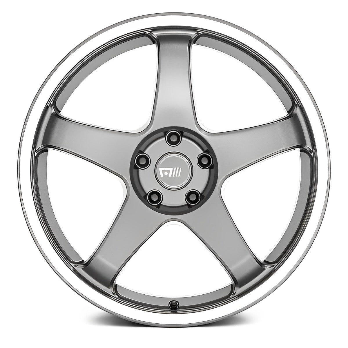 Motegi MR151 18X8.5 5X100 GUNMETAL MACHINED LIP 30MM