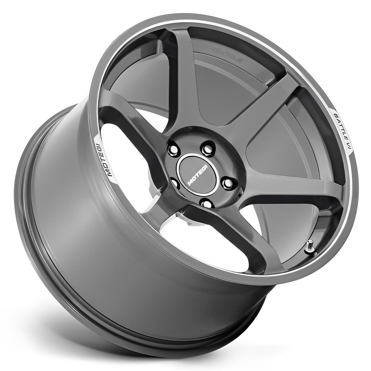 Motegi Battle VI 18X9.5 5X4.5 72 +25 GL-GUNMETAL-MCH-LIP