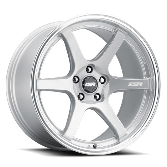 ESR APX6 18X9.5 5X120 +22 72.56 HYPER SILVER MACHINE LIP