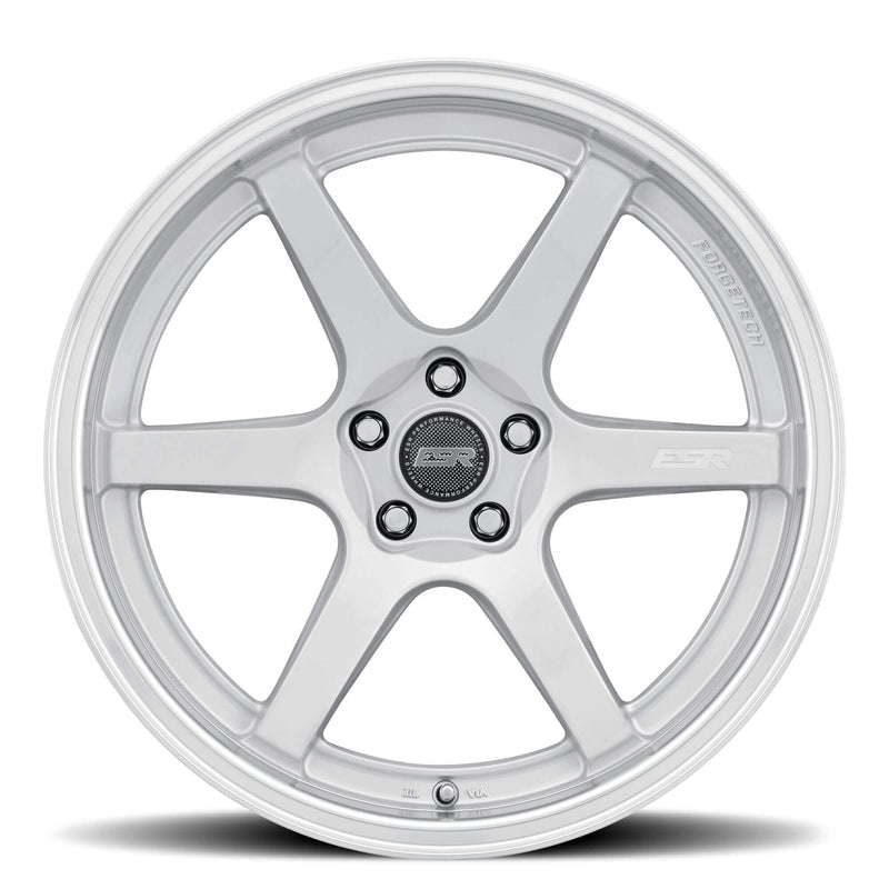 ESR APX6 18X9.5 5X120 +22 72.56 HYPER SILVER MACHINE LIP
