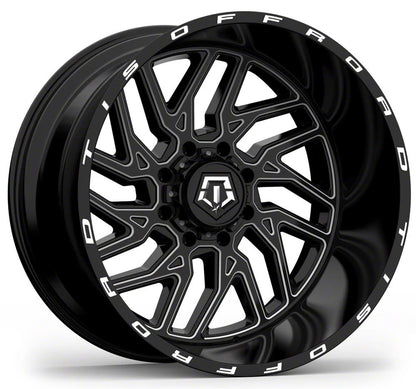 TIS 544BM 22X12 6X139.7/135 -44 108 GL-BLK MILLED