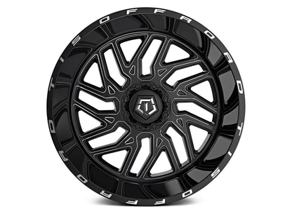 TIS 544BM 22X12 6X139.7/135 -44 108 GL-BLK MILLED