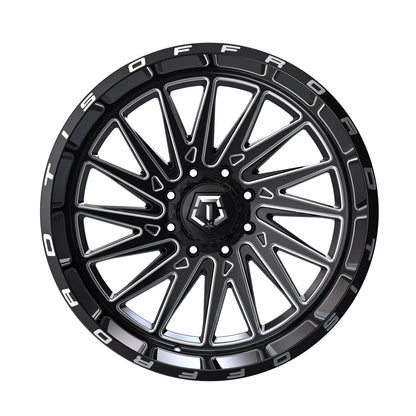 TIS 547BM 20X10 6X139.7/135 -19 106.2 GL-BLK MILLED