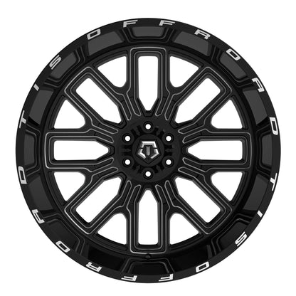 TIS 560BM 20X12 6X139.7/135 -44 106 GL-BLK MILLED