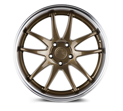 Aodhan DS02 18X9.5 5X114.3 +22 mm BRONZE MACHINED LIP