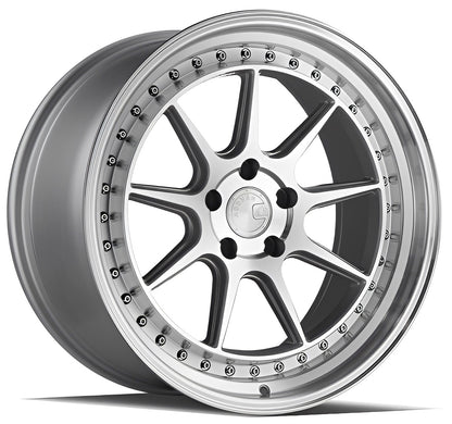 Aodhan DS-X 18X9.5 5X100 +35 Silver Machined Face