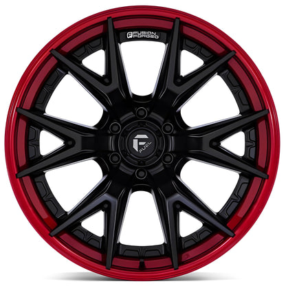 Fuel Catalyst 20X10 6X5.5 M-BLK RD -18MM