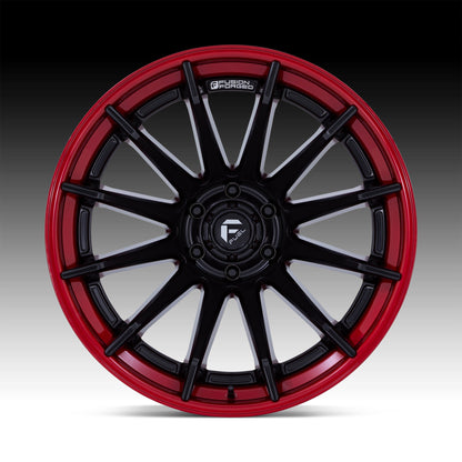 Fuel Burn 20X10 6X5.5 M-BLK RD -18MM