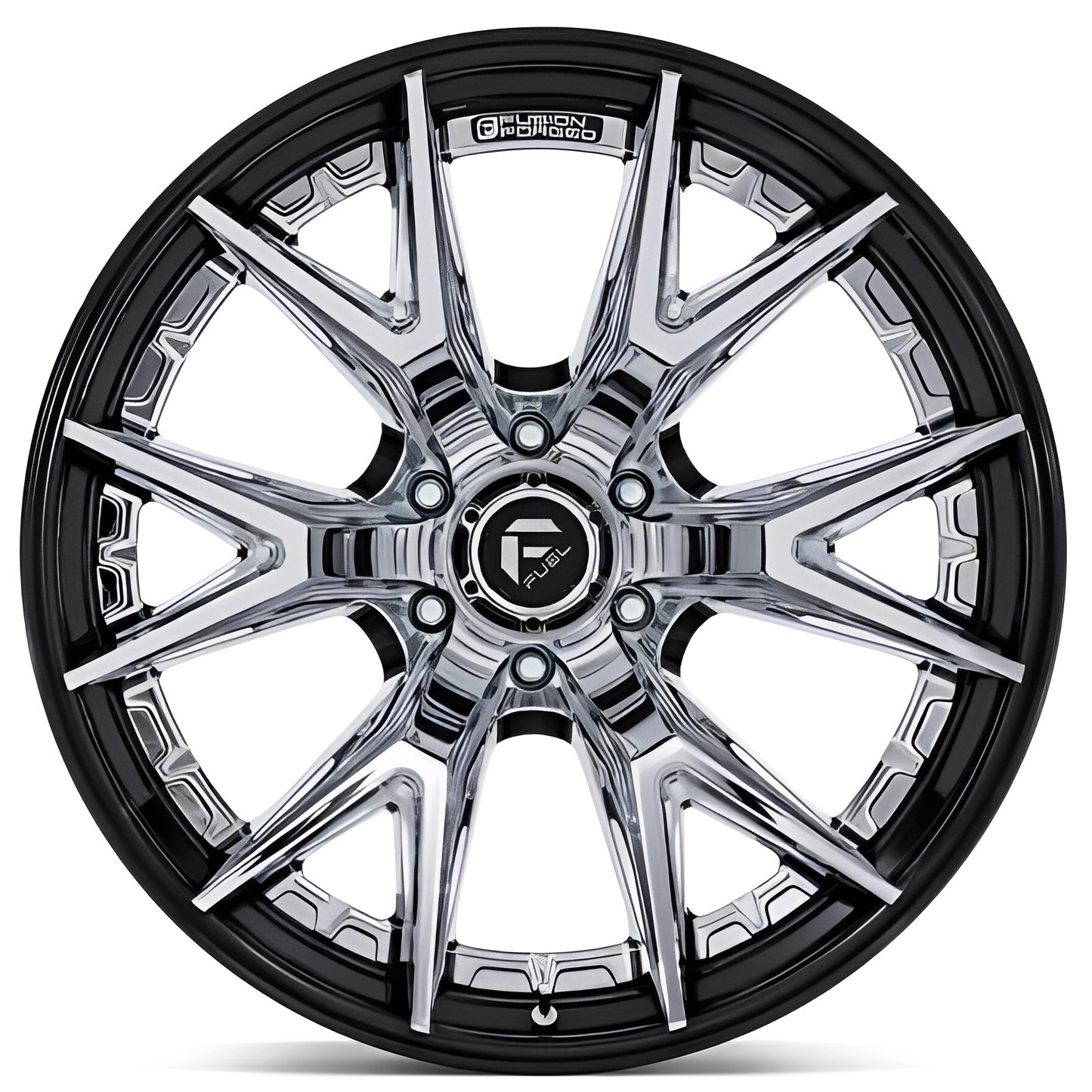Fuel Catalyst 22X12 6X5.5 CHR G-BLK -44MM