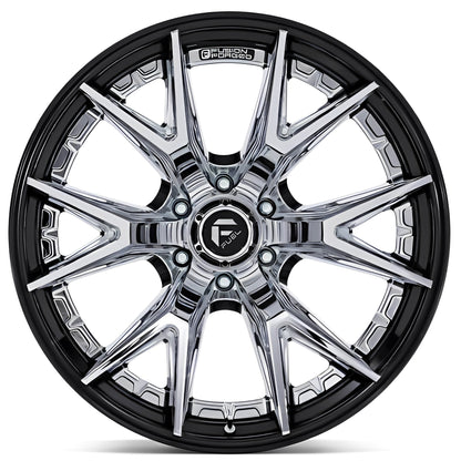 Fuel Catalyst 22X12 6X5.5 CHR G-BLK -44MM