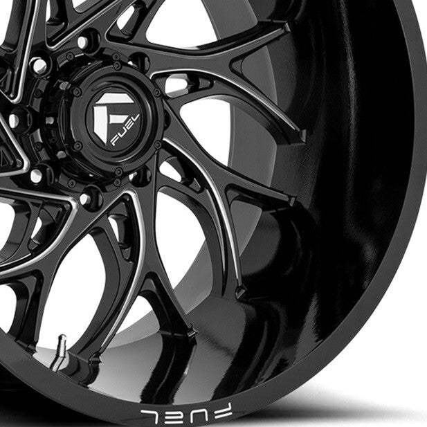 Fuel Runner 20X10 8X180 GL-BLK-MIL -18MM