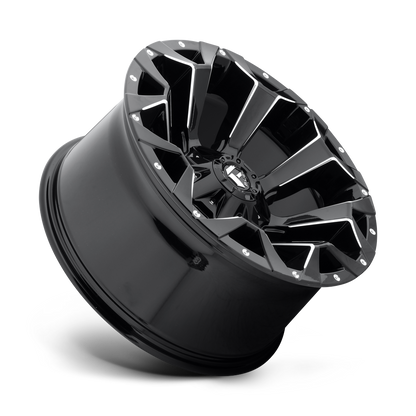 Fuel Assault 22X12 6X135/5.5 MT-BLK-MIL -44MM