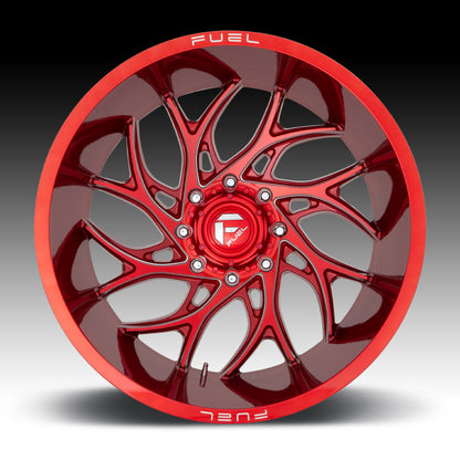 Fuel Runner 22X12 6X5.5 GL-RED-MIL -44MM