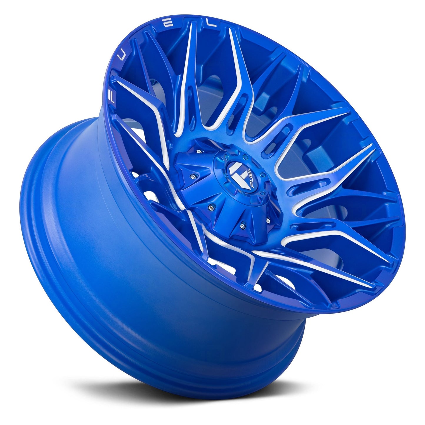 Fuel Twitch 22X12 6X135/5.5 BLUE-MILL -44MM