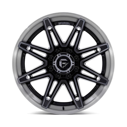 Fuel Brawl 22X12 6X5.5 G-BLK BRDT -44MM