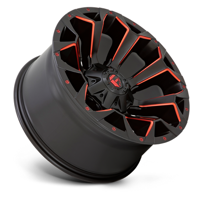 Fuel Assault 20X10 6X135/5.5 M-BLK RD-MILL -22MM