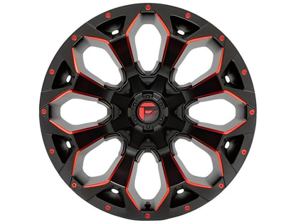 Fuel Assault 20X10 6X135/5.5 M-BLK RD-MILL -22MM