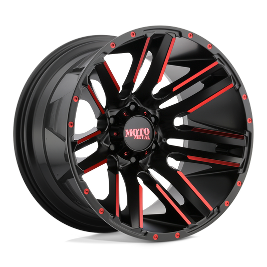 Moto Metal MO978 20X10 6X5.5 S-BLK MCH RTCC -24MM