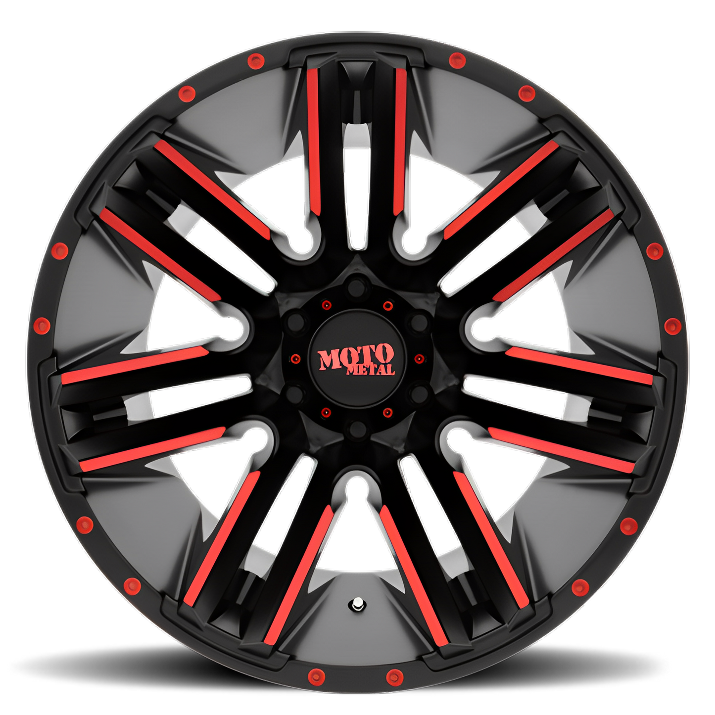 Moto Metal MO978 20X10 6X5.5 S-BLK MCH RTCC -24MM