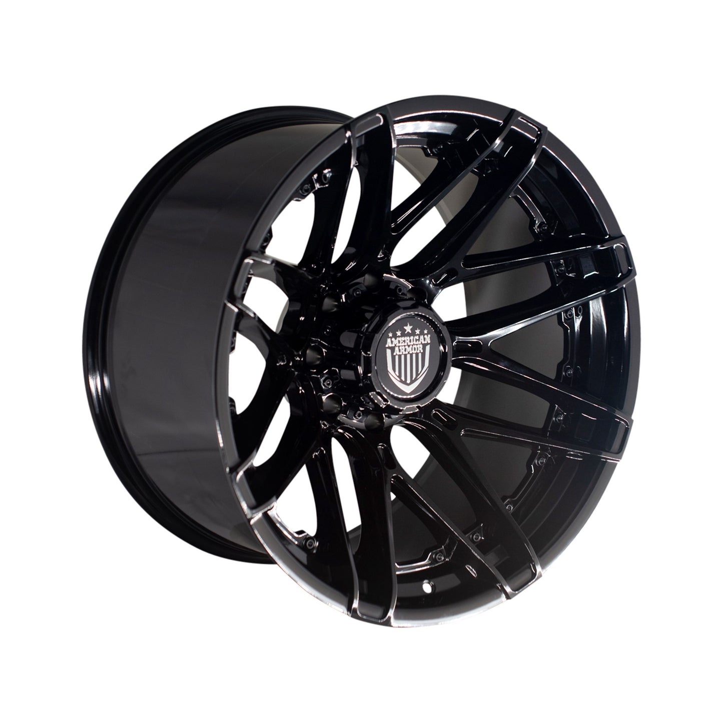 American Armor Vortex A563 22X12 5X139.7/150 -44 110 GL-BLK