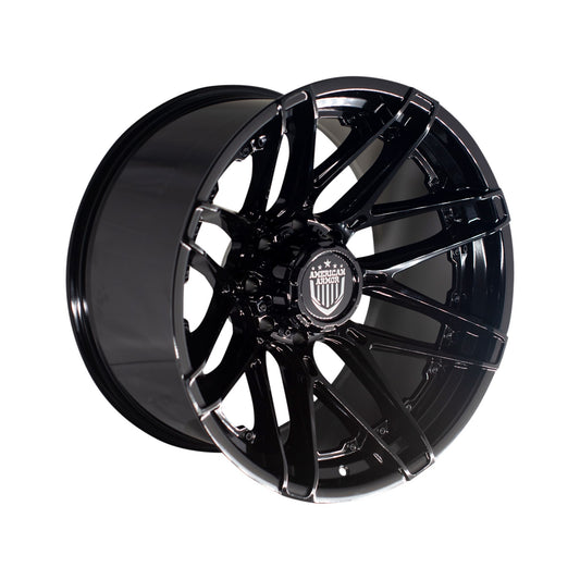 American Armor Vortex A563 22X12 5X139.7/150 -44 110 GL-BLK