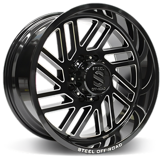 Steel Off-Road Wheels Strike 20X10 8X165.1 -12 125.6 GL-BLK MILLED