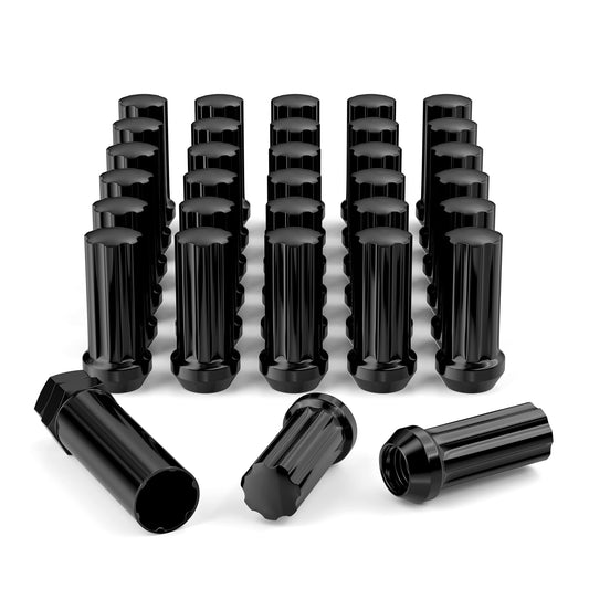Mr. Lugnut 14x1.5 BLK SPLINE 2IN LUG NUTS