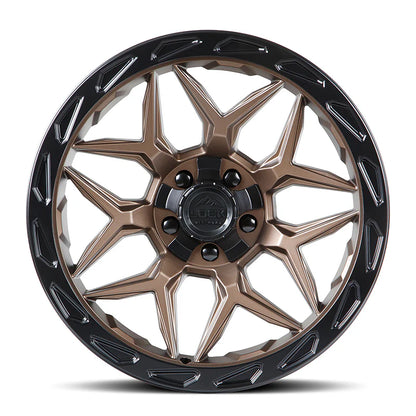 Lock Off-Road Wheels Matrix 20X10 6X135/139.7 -18 106.2 M-BRNZ W M-BLK RING