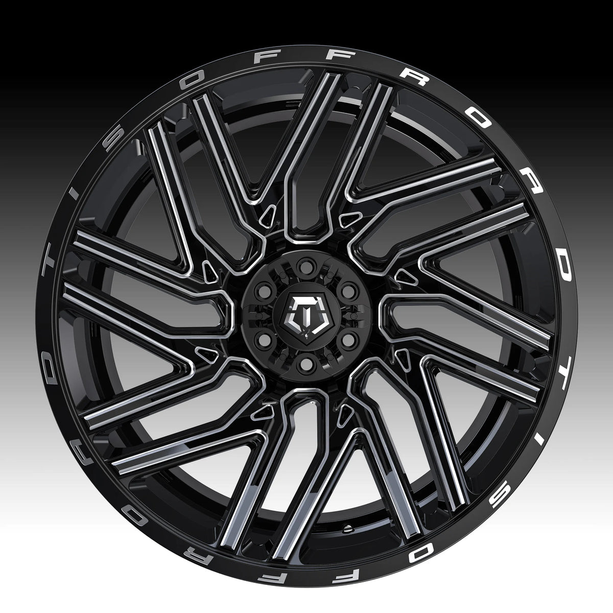 TIS 554BM 20X10 6X135 / 6X139.7 108 -20mm GL-BLK MACHINED
