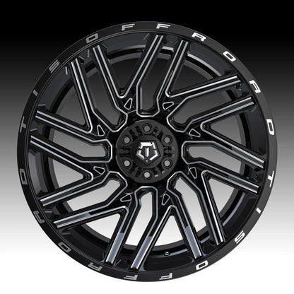 TIS 554BM 20X10 6X135 / 6X139.7 108 -20mm GL-BLK MACHINED