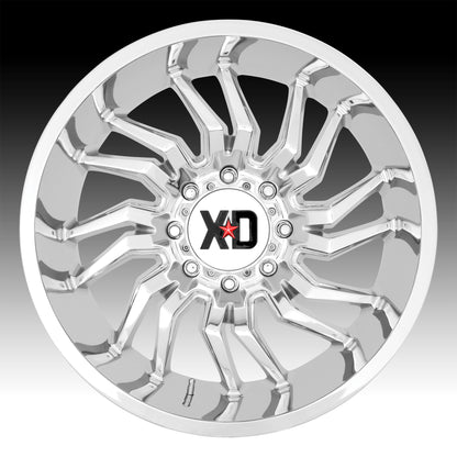 XD Off-Road XD858 Tension 22X12 8X6.5 CHROME -44MM