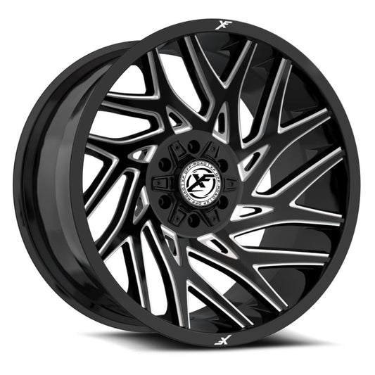 XF Off-Road XF-229 20X10 5X127/139.7 -12 78 GL-BLK MILLED