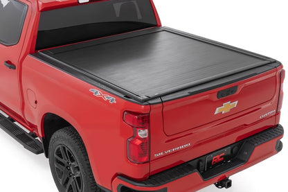 Rough Country Powered Retractable Bed Cover 5'10" Bed | Chevy/GMC Sierra 1500 (19-26)/Silverado 1500 (19-26)