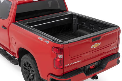 Rough Country Powered Retractable Bed Cover 5'10" Bed | Chevy/GMC Sierra 1500 (19-26)/Silverado 1500 (19-26)