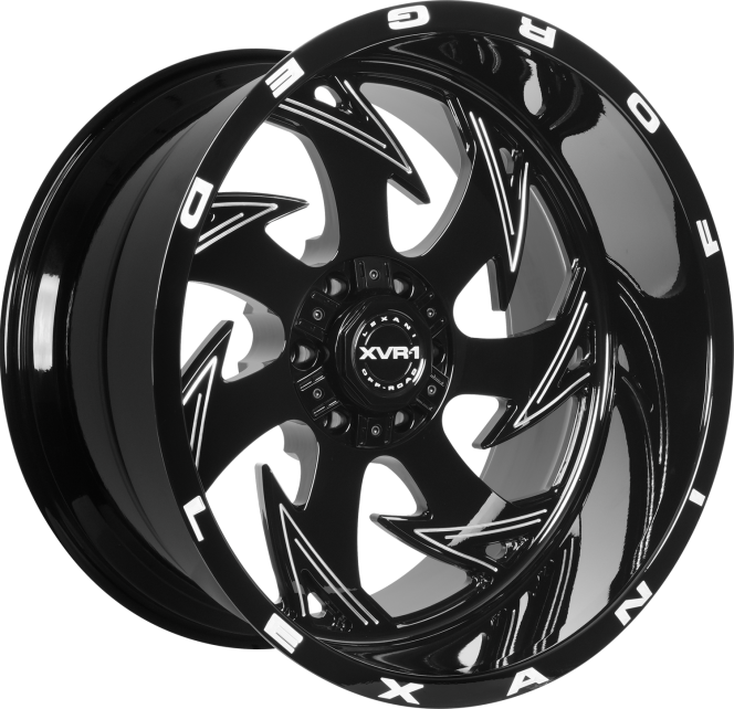Lexani Off-Road Wheels Insane 22X12 6X135/139.7 -44 106.2 GL-BLK MILLED